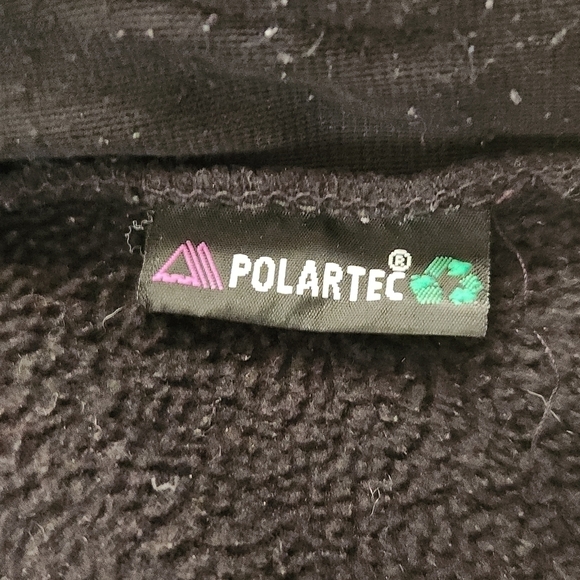 THE North Face Polartec Black Zip-Up Outdoor Jacket - Picture 10 of 10